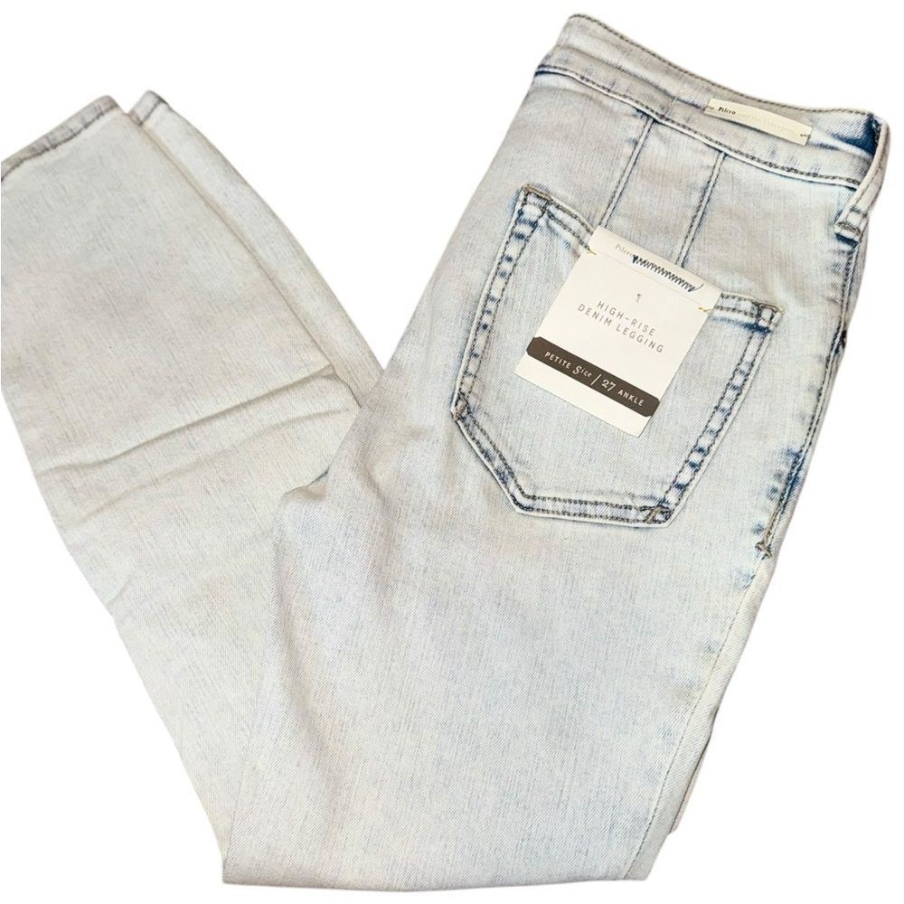 NWT Pilcro High Rise Denim Legging Jeans Size  27 Petite
